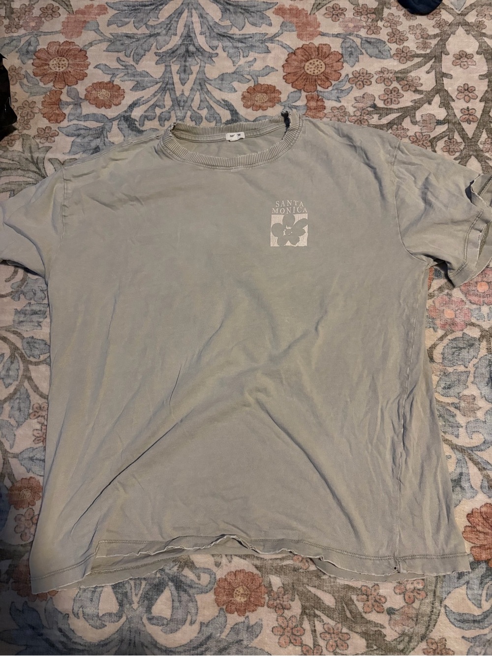 Garage Santa Monica Graphic Tee - Light Sage